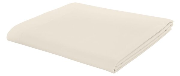 Krémové perkálové prostěradlo 180x260 cm Easy Iron Percale – Catherine Lansfield