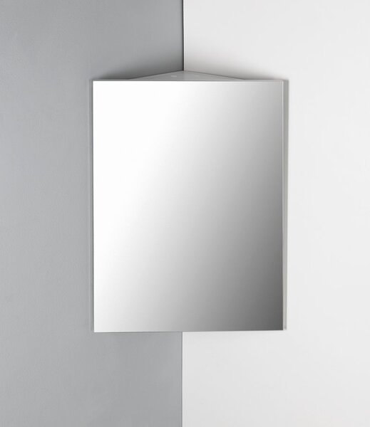 Aqualine Aqualine, ZOJA/KERAMIA FRESH skříňka zrcadlová rohová 35x78x35cm, bílá, 50352