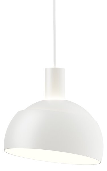 Závěsná svítidlo Louis Poulsen, FJ Elements, stmívatelné, Bílá, Obývací pokoj, Hliník, Moderní