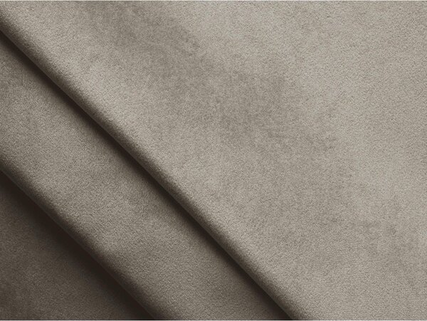 Taupe čalouněná dvoulůžková postel s úložným prostorem s roštem 180x200 cm Lemi – Makamii