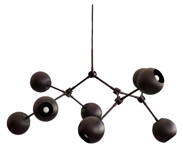 Lustry 101 COPENHAGEN, stmívatelné, Černá, Obývací pokoj, Kov, Moderní