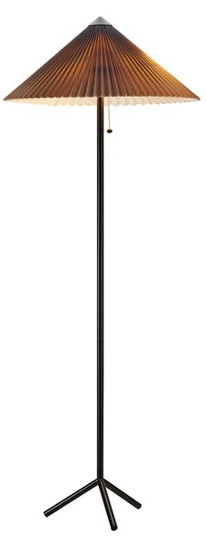 Stojací Lampa Markslöjd, Plisado, Černá, Obývací pokoj, Kov, Skandinávský
