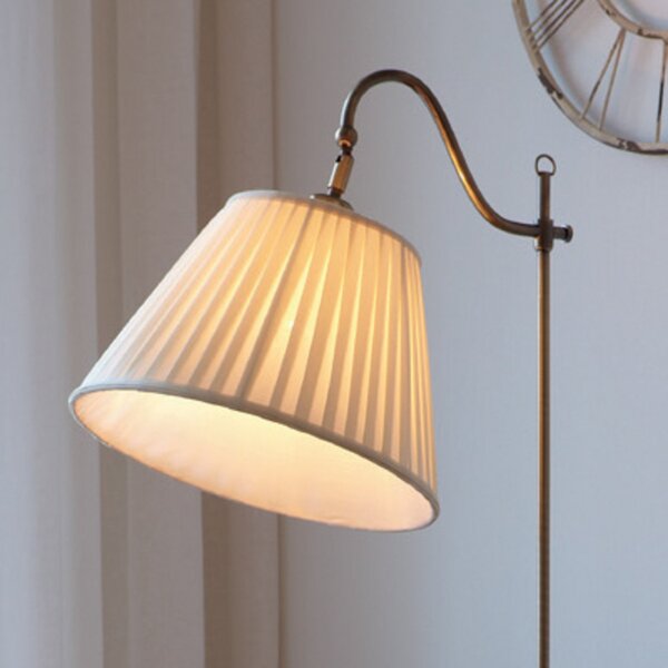 Stojací Lampa Markslöjd, CHARLESTON, Bronzová / starobylá mosaz, Obývací pokoj, Kov, Starožitný
