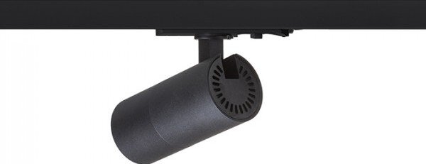 FORZA pro jednookr. lištu černá 230V LED GU10 10W - RED - DESIGN RENDL