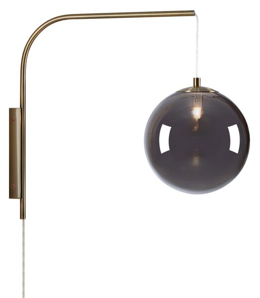 Nástěnná Svítidla Markslöjd, Dione, Zlatá / mosazná, Obývací pokoj, Kov