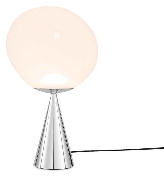 Stolní lampa Tom Dixon, Melt Cone Fat, stmívatelné, Metalická, Obývací pokoj, Plast, Design