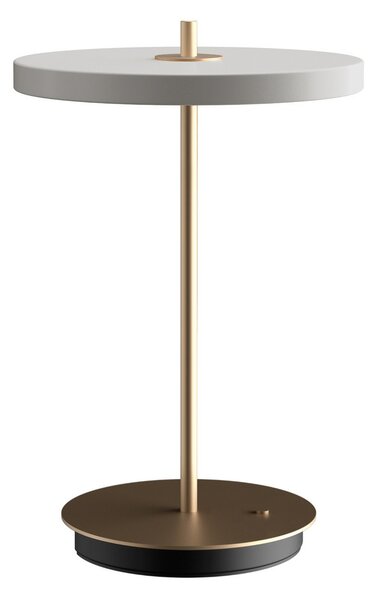 Stolní lampa UMAGE, Asteria Move, stmívatelné, Šedá, Obývací pokoj, Kov, Design
