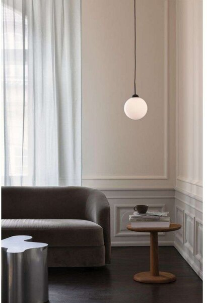 Závěsná svítidlo Nuura Aps, Apiales, stmívatelné, Černá, Obývací pokoj, Sklo, Design