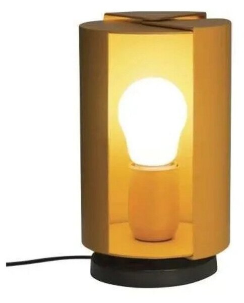 Stolní lampa Nemo Lighting, Žlutá, Obývací pokoj, Vintage