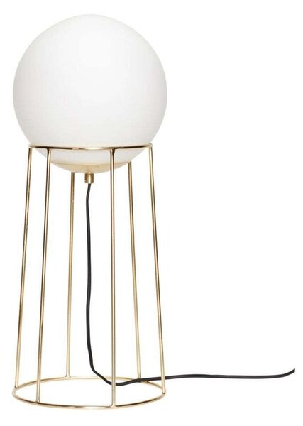 Stojací Lampa Hübsch, Bílá, Obývací pokoj, Kov
