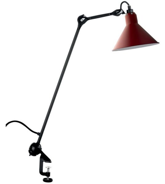 Stolní lampa Lampe Gras, Červená, Pracovna, Kov
