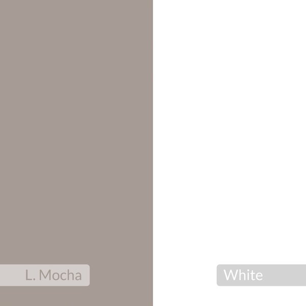 Věšák Houseland HARMON mocha/bílý