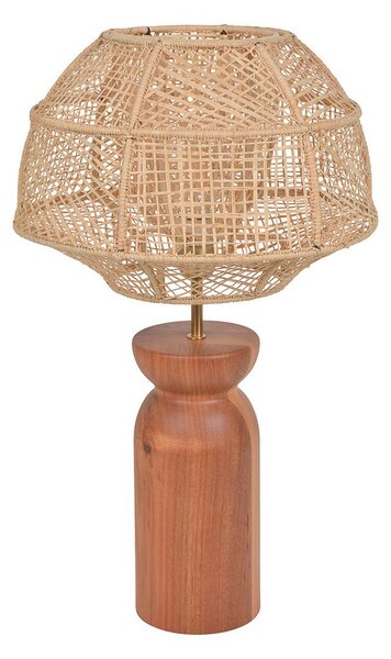 Stolní lampa MARKET SET, Odyssée, Dřevo, Obývací pokoj, Dřevo, Design