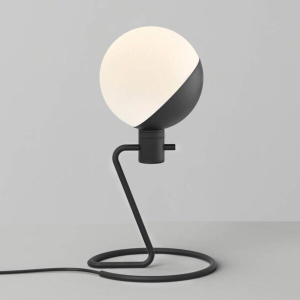 Stolní lampa GRUPA, Baluna, stmívatelné, Černá, Obývací pokoj, Kov, Design