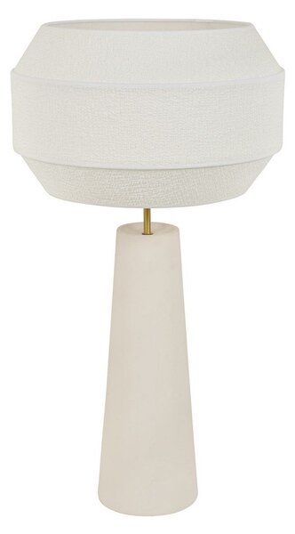 Stolní lampa MARKET SET, Cosiness, Bílá, Obývací pokoj, Kov, Design