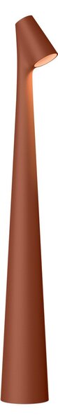Stolní lampa Vibia, Africa, stmívatelné, Hnědá / Rezavá, Obývací pokoj, Kov, Design