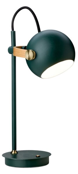 Stolní lampa Halo Design, DC PORTABLE, stmívatelné, Obývací pokoj, Kov, Design