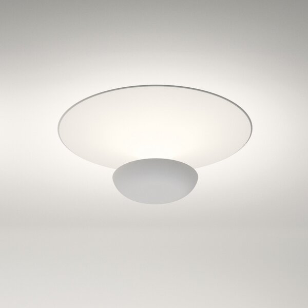 Stropní Lampa Vibia, Funnel, stmívatelné, Bílá, Obývací pokoj, Kov, Design