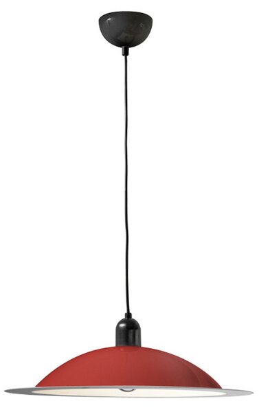 Závěsná svítidlo Stilnovo, Lampiatta, Červená, Obývací pokoj, Kov, Design