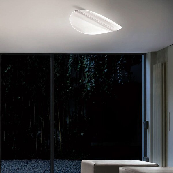 Stropní Lampa Stilnovo, Diphy, stmívatelné, Bílá, Obývací pokoj, Kov, Moderní