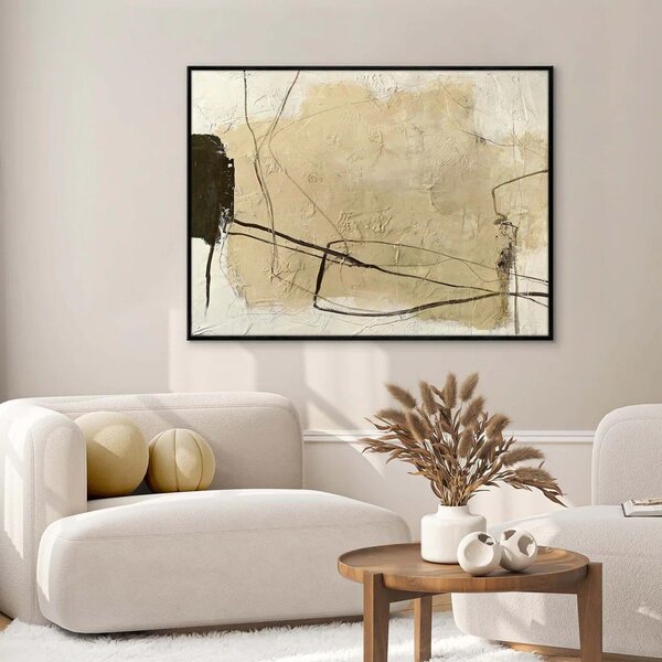 Ručně malovaný obraz 120x90 cm Cloudline – Malerifabrikken