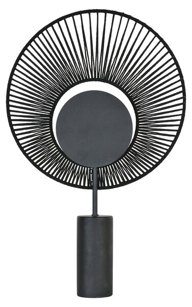 Stolní lampa Forestier, Oyster, Černá, Obývací pokoj, Kov, Design