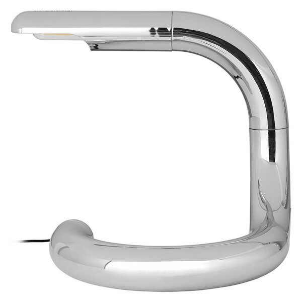 Stolní lampa GUBI, Aspide, Metalická, Obývací pokoj, Kov, Design