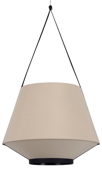 Závěsná svítidlo Forestier, Carrie S, stmívatelné, Obývací pokoj, Tkanina / Textil, Design