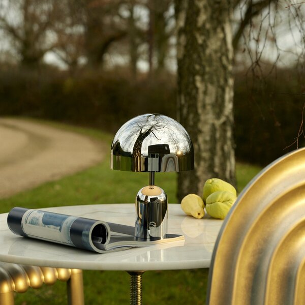 Venkovní svítidla Tom Dixon, BELL PORTABLE, stmívatelné, Metalická, Obývací pokoj, Plast, Design