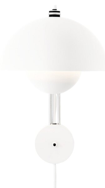 Nástěnná Svítidla &Tradition, Flowerpot VP8, Bílá, Obývací pokoj, Kov, Design