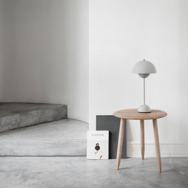 Stolní lampa &Tradition, Flowerpot VP3, Bílá, Obývací pokoj, Kov, Design