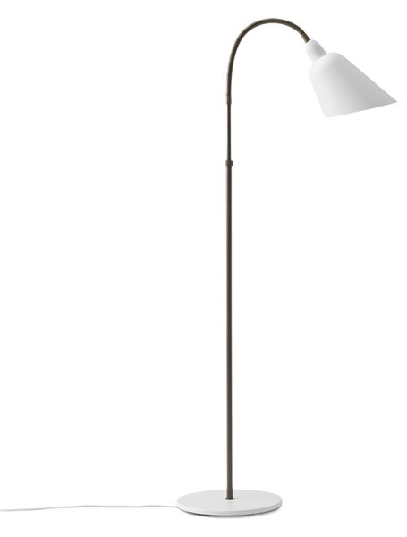 Stojací Lampa &Tradition, Bellevue AJ7, Bílá, Obývací pokoj, Kov, Design