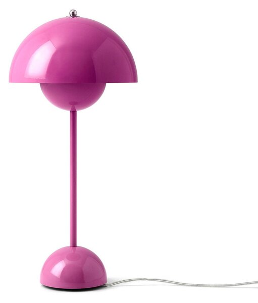 Stolní lampa &Tradition, Flowerpot VP3, Pudrová, Obývací pokoj, Kov, Design
