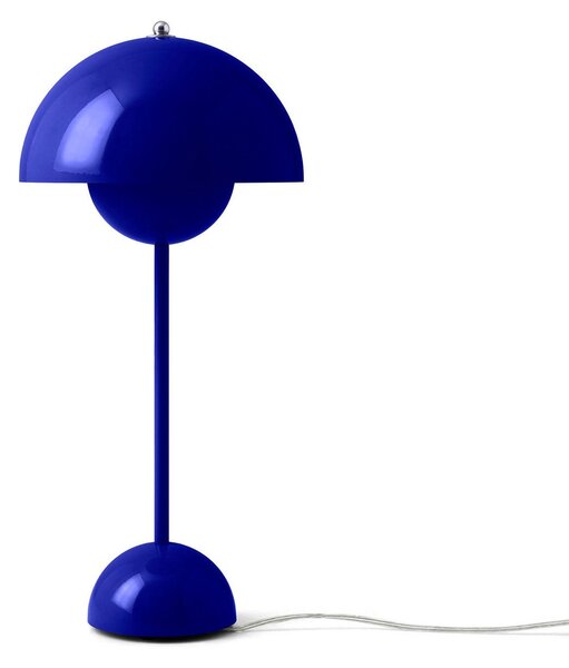 Stolní lampa &Tradition, Flowerpot VP3, Modrá, Obývací pokoj, Kov, Design