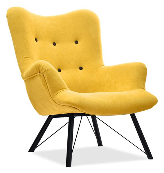 Designové křeslo Dawntawn (zlatá)