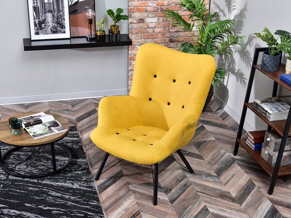Designové křeslo Dawntawn (zlatá)