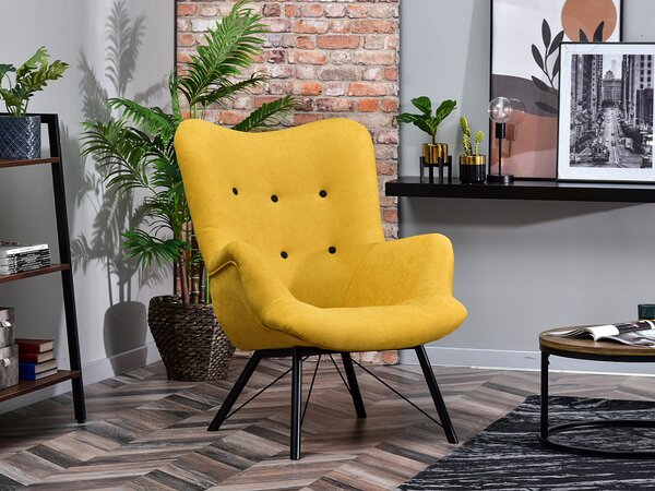 Designové křeslo Dawntawn (zlatá)