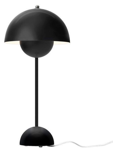 Stolní lampa &Tradition, Flowerpot VP3, Černá, Obývací pokoj, Kov, Design