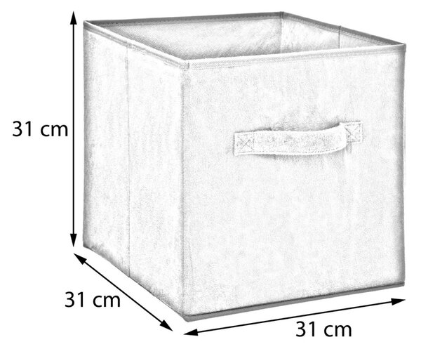 5five Simply Smart Úložný box Yellowday 31x31 cm