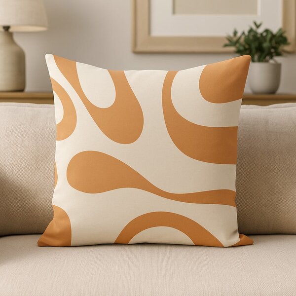 Povlak na polštář 43x43 cm Caramel Latte – Mila Home