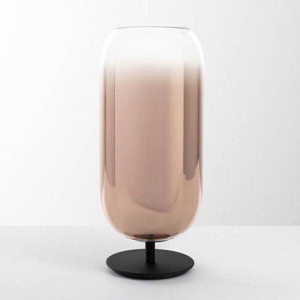 Stolní lampa Artemide, Gople, Měděná, Obývací pokoj, Sklo, Design