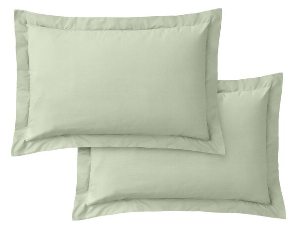 Povlaky na polštáře v sadě 2 ks z bavlněného perkálu 50x75 cm Cotton Percale – Bianca