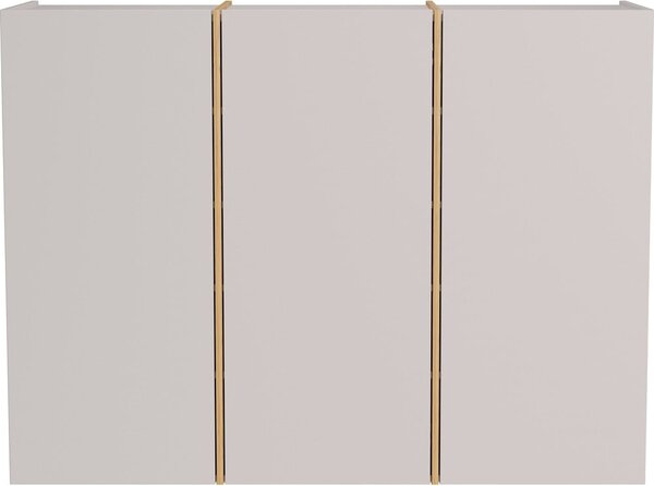 Krémová předsíňová skříňka 138x103x38 cm Libbiano – Germania