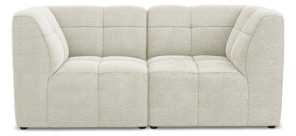 Béžová pohovka z textilie bouclé 180 cm Aloha – Makamii
