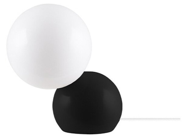 Stolní lampa Globen Lighting, Černá, Obývací pokoj, Kov