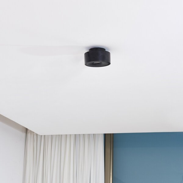 Stropní Lampa Arcchio, Rotari, stmívatelné, Černá, Obývací pokoj, Kov, Moderní