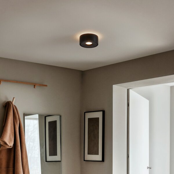 Stropní Lampa Arcchio, Rotari, stmívatelné, Černá, Obývací pokoj, Kov, Moderní