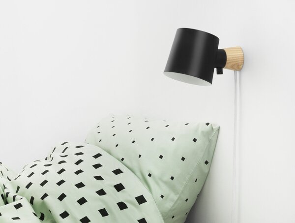 Nástěnná Svítidla Normann Copenhagen, Černá, Obývací pokoj, Kov