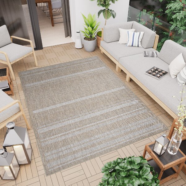 Makro Abra Kusový koberec Sisal MELISSA KL69A Moderní hnědý béžový Rozměr: 60x100 cm