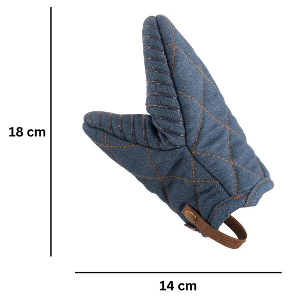 Chňapky v sadě 2 ks Indigo – Tiseco Home Studio